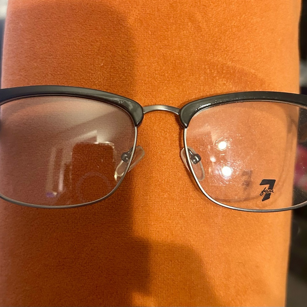 7 For All Mankind Black Frame Sunglasses
